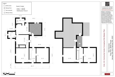 Floor Plan: White House (courtesy of CDAC)